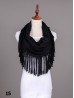 LOOP, SCARF, LONG FRINGE